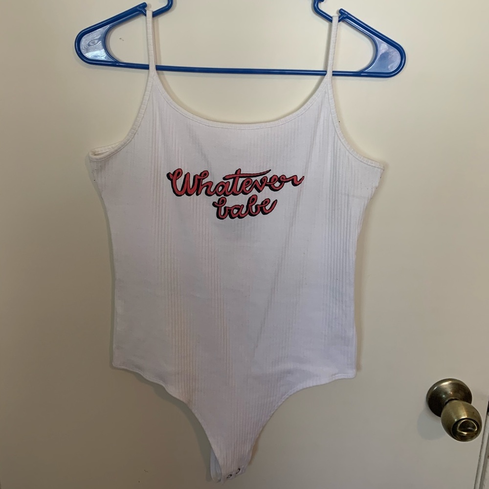 Whatever Babe Thong Bodysuit